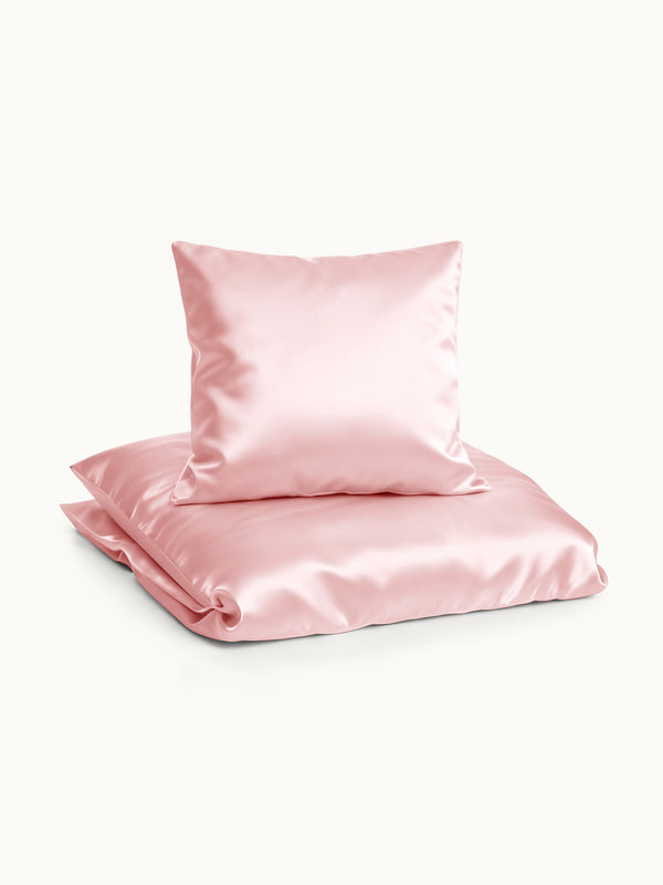 25 Momme Luxus 100% Maulbeerseide Bettbezug Bettwäsche Set 2-teilig (Ausverkauf)