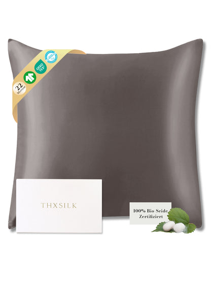 22 Momme Kissenbezug aus 100% Maulbeerseide