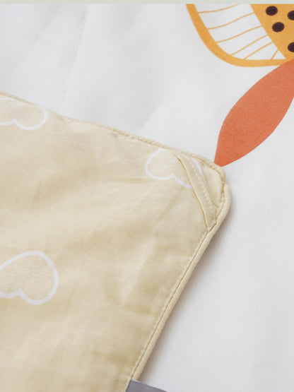 Seidene Sommerdecke mit Ananas-Design – Ausverkauf