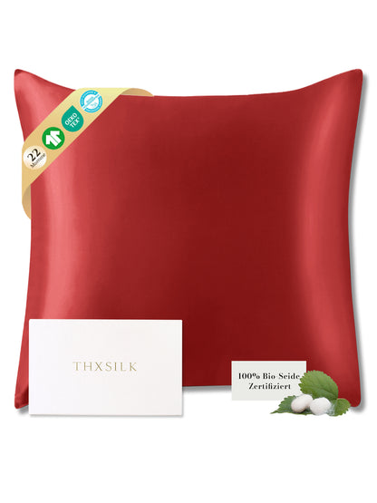 22 Momme Kissenbezug aus 100% Maulbeerseide