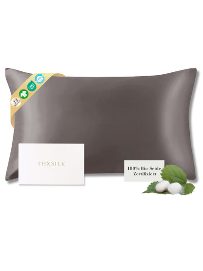 22 Momme Kissenbezug aus 100% Maulbeerseide